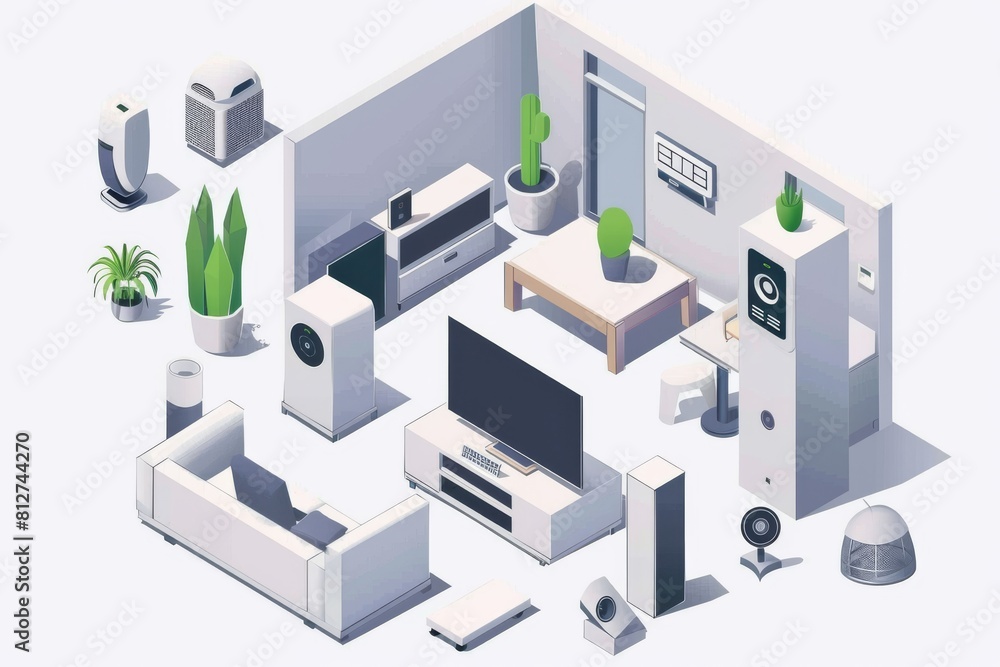 Poster hidden, monitored security systems implemented with automated alert systems by a creative, watchful 