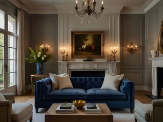 different interior design of modern bedroom.

