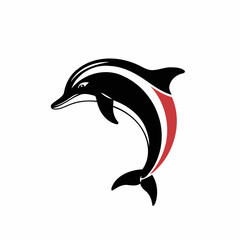 Cute Dolphin for kids vector illustration