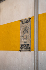 washing machine in the public place