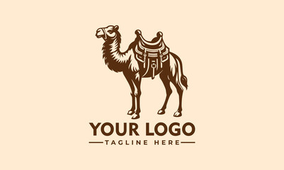 simple camel vector logo cute and simple camel representation of a camel that fuses the adventure of travel with the majesty of this iconic animal,