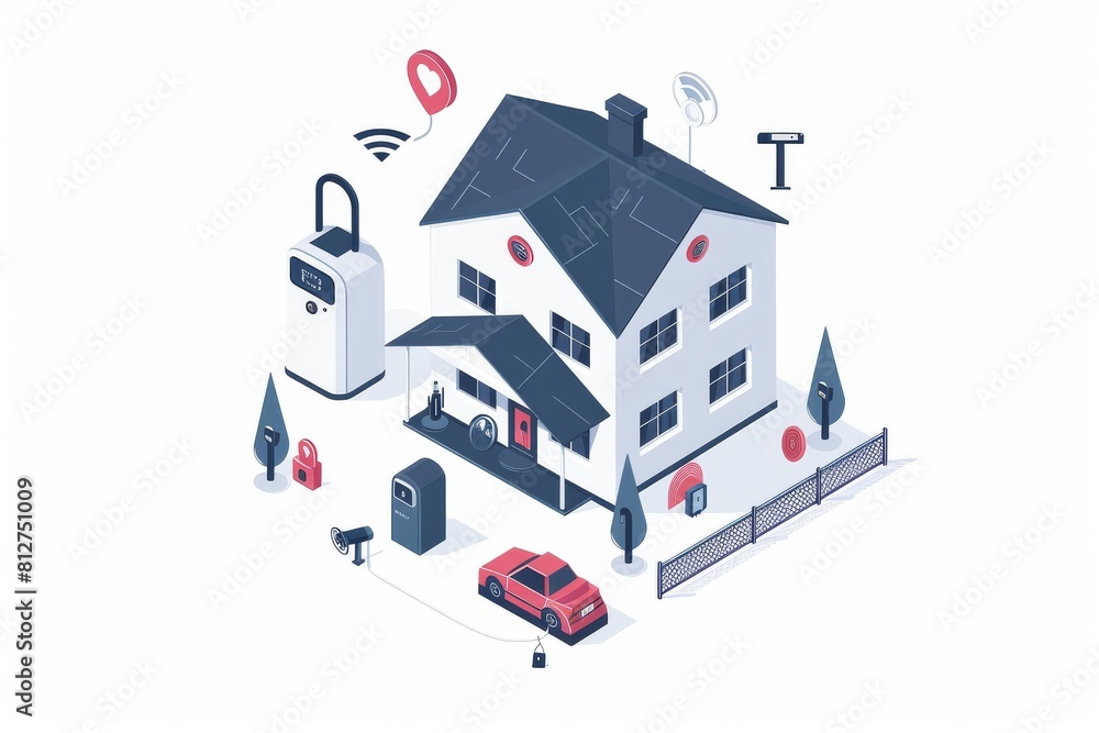 Poster camera data supports tech-savvy security at home with sensor alarms, ensuring surveillance setups an