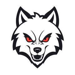 Vector illustration of a winsome Wolf for children's literature