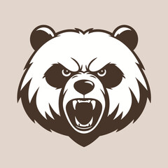 Vector illustration of a cute Bear for toddlers story books