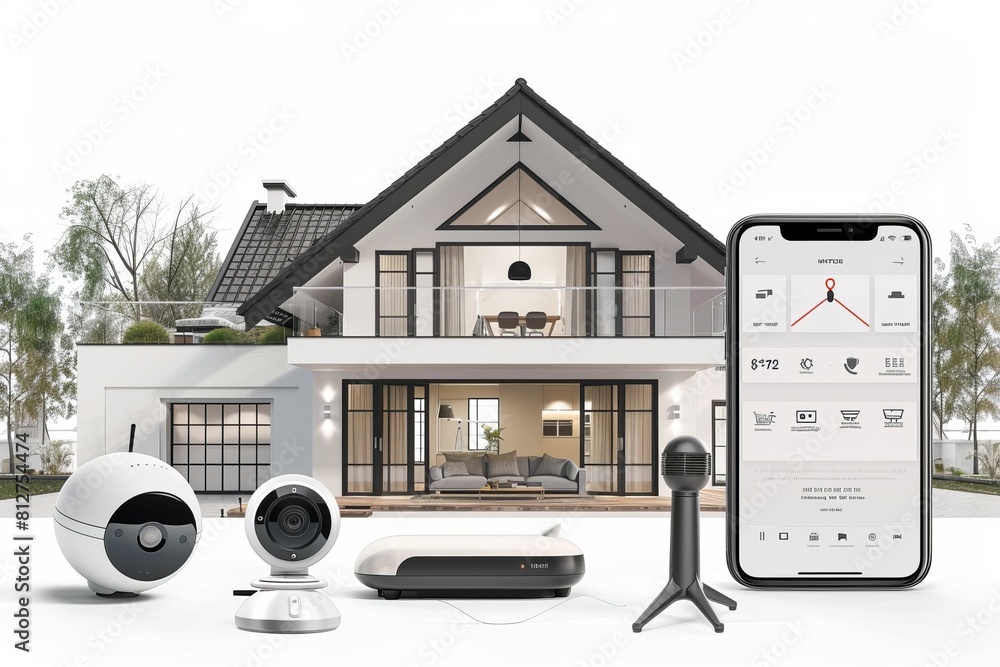 Poster ip bypass strategies in video cameras connect alarms and security devices, safeguarding with remote-