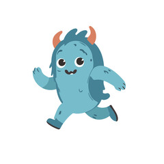 Cute Monster for kids books vector illustration