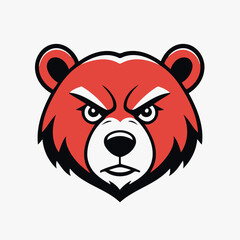 Cute Bear for kids' storybook vector illustration