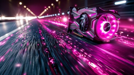 Cutting edge gaming gpu with dynamic illumination effects for immersive gameplay