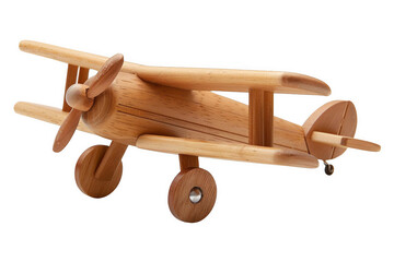 airplane toy cut out transparent isolated on white background ,PNG file ,artwork graphic design.