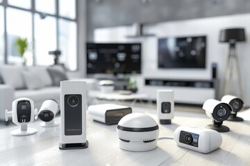 Security access through CCTV and surveillance allows cameras to monitor remotely, emphasizing digital monitoring for enhanced management.