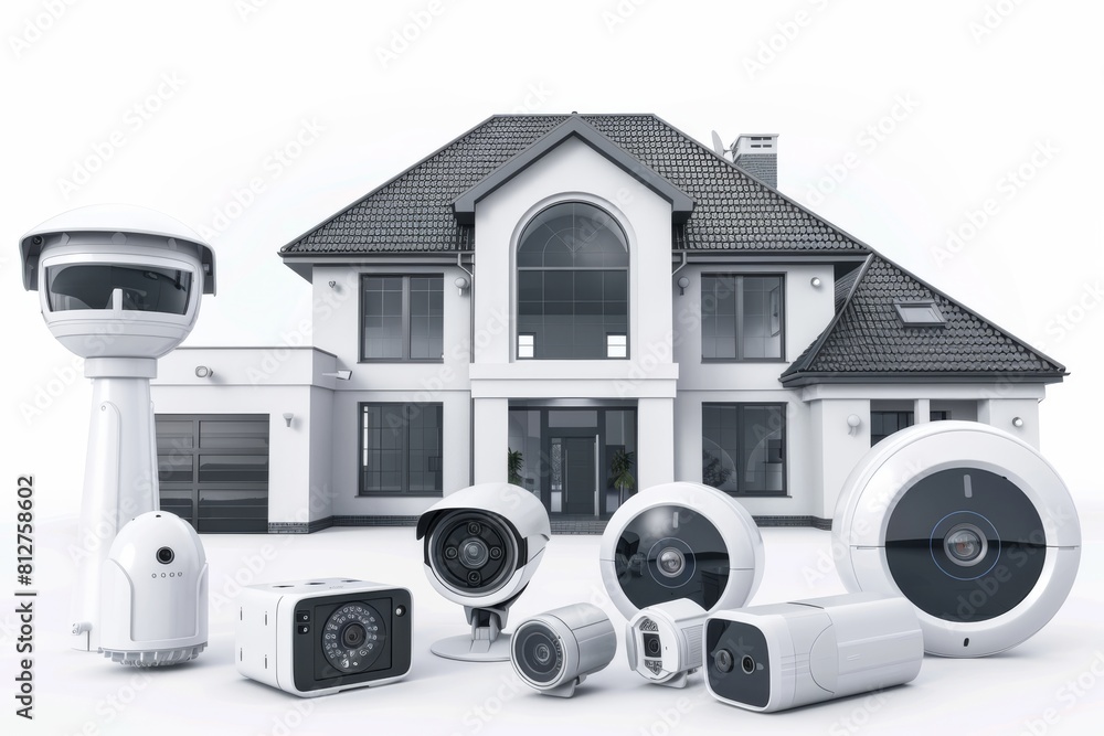 Aufkleber video camera management integrates electronic play with security features, enabling remote monitorin
