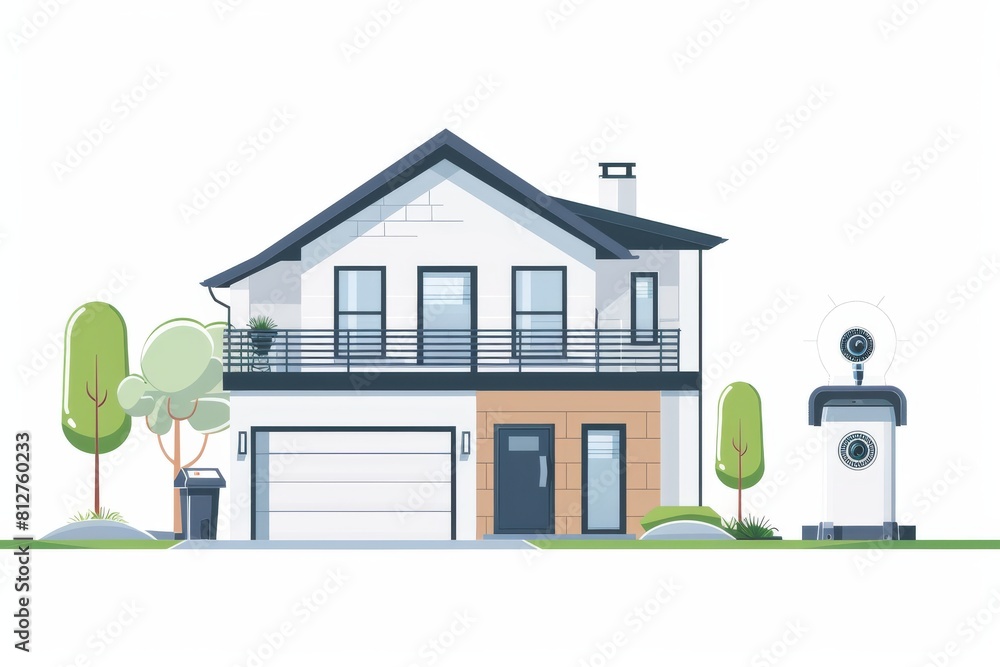 Aufkleber high technology in home setups employs safeguarded sensors, using camcorders to maintain vigilant sa