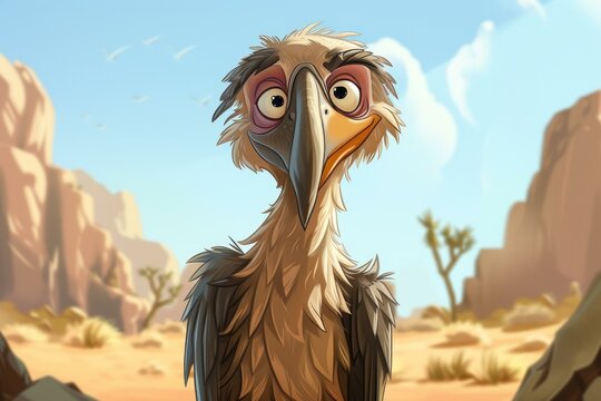 desert vulture clipart