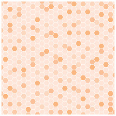 Honeycomb abstract artwork, beehive pattern for decoration, hive symbol for fabric design