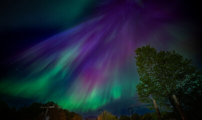 Radiant Dance of the Aurora. A Rare G5 Geomagnetic Storm Unleashes the Northern Lights