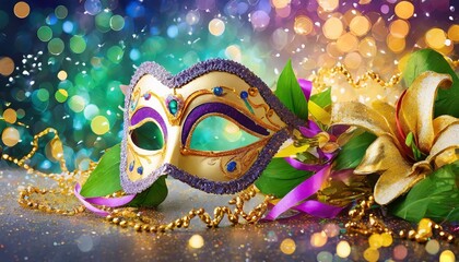 carnival mask mardi gras carnival masquerade venetian mask banner
