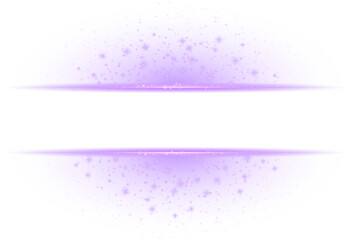 Fototapeta premium Purple Glowing Decoration
