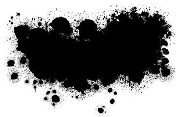 detailed ink splats Hyperrealistic Highly Detailed Isolated On Transparent Background Png File ,ink...