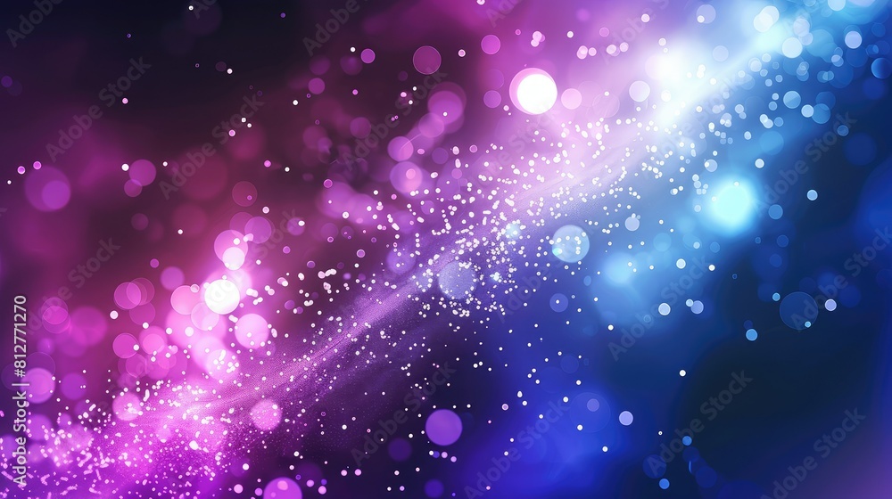 Poster technology particle abstract background