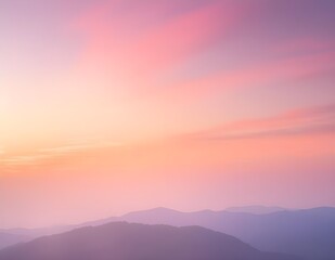 Obraz premium Realistic bright sunset, panoramic image, vector background