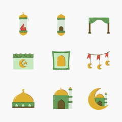Ramadan hand drawn vector illustration