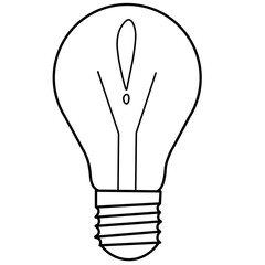 good idea, idea, illustration, light, EUREKA, light ball, ball light