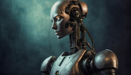 robotic background about artificial intelligence
