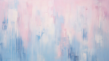 Naklejka premium Calming Swirls of Soft Pink, Blue, and White, Forming an Artistic Expression of Harmony