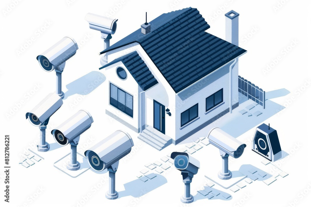 Poster electronic guards enhance security setups through smart service features in isolated systems, utiliz