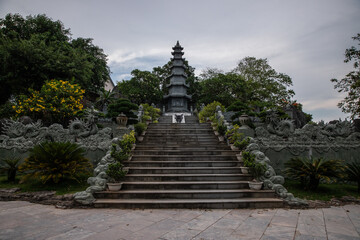 stairs to the temple