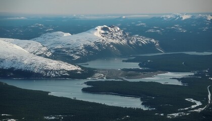 north canada from space