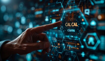 Claims Concept, Computer, Technology, Business,