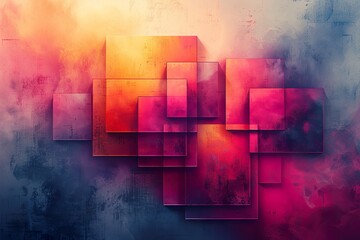 Dive into the world of business aesthetics with an abstract background design featuring a colorful array