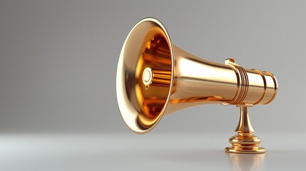 Elegant Gold Brass Tonearm