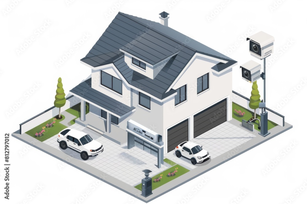 Poster tech switches in watchful environments manage surveillance systems, ensuring safety through integrat
