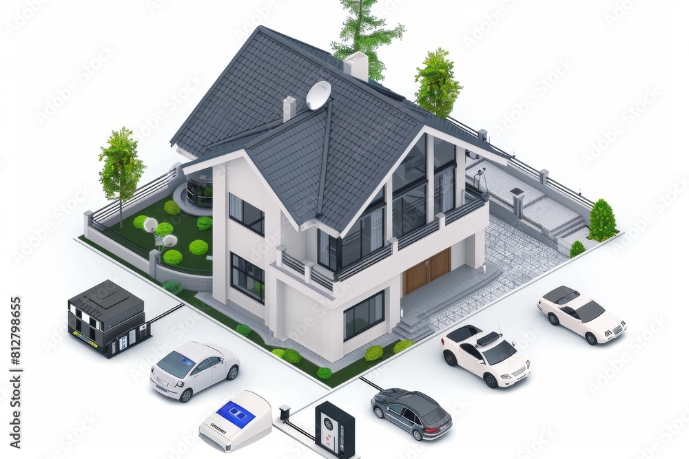 Poster extensive wireless network operations in cctv utilize smart technology for secure surveillance manag