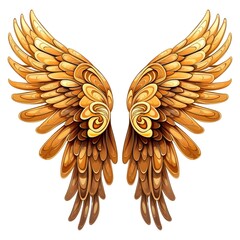 wings clipart 2D 