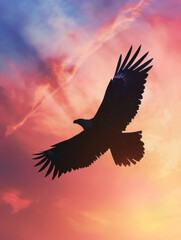 American Bald Eagle in Flight A Modern Symbol of Freedom