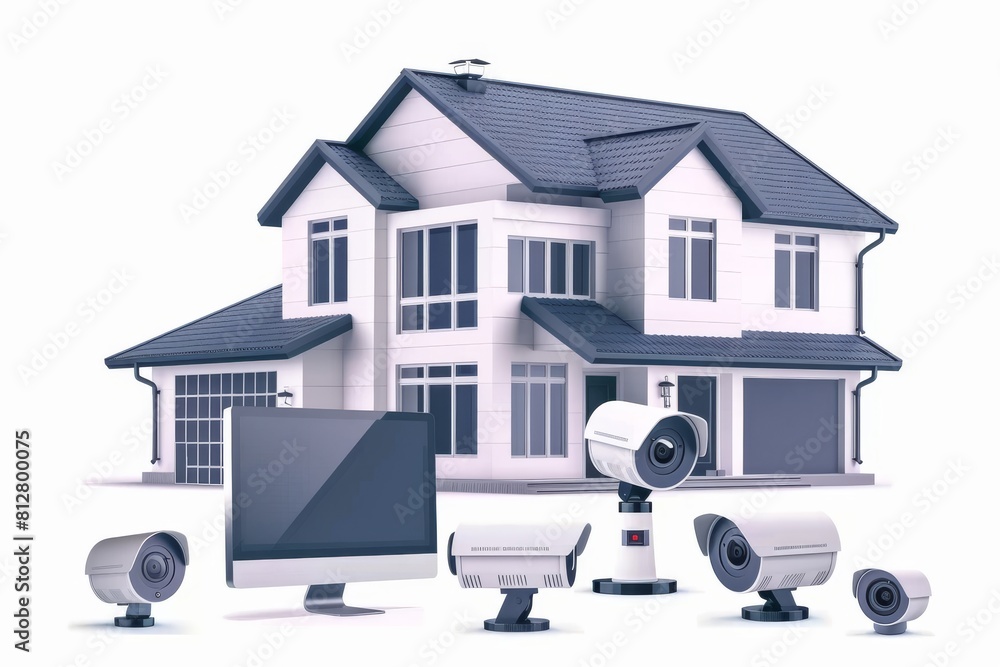 Aufkleber consistent internet connections in network bases strengthen camera protection strategies, enhancing 