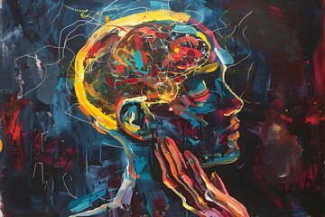 Captivating Expressionistic Visualization of the Dynamic and Complex Human Mind