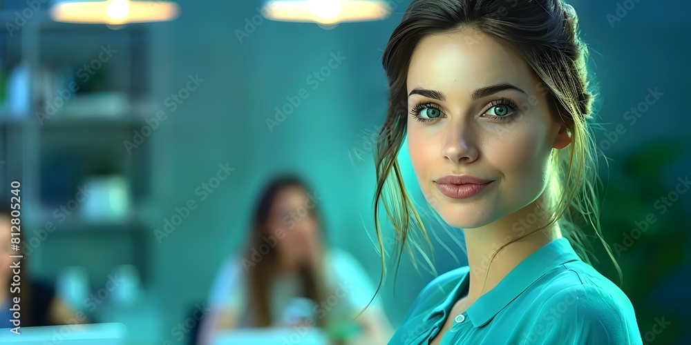 Poster aigenerated image of a confident 3. concept are you looking for an ai-generated image of a confident