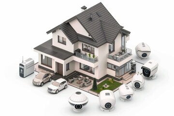 Synchronized security technology in camera systems manages distant electronic operations, covering...