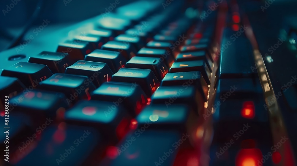 Poster technology working business performance speed test broadband management internet quality typing keyb