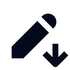 illustration of a pencil