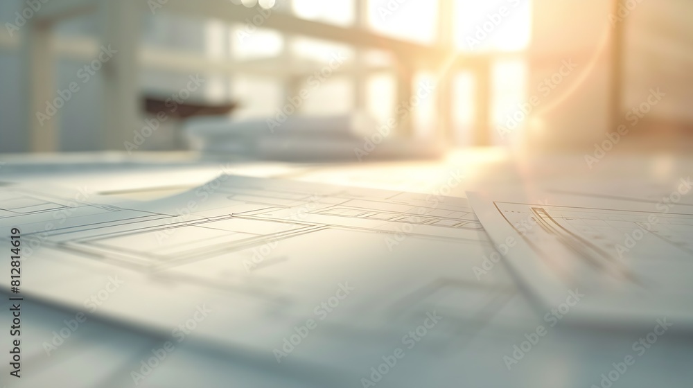 Leinwandbilder Website designer Creative planning application development  draft sketch drawing template layout framework wireframe design studio  User experience concept : Generative AI