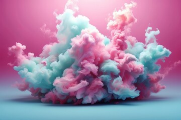 Abstract_pink_party_fog_Isolated_blue_teal_purple_aqu