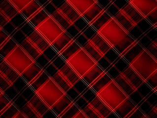 Captivating Red Plaid Pattern 