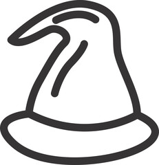 long hat icon 