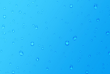 背景素材_結露_青