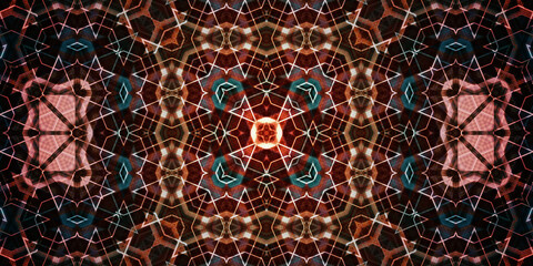 Fototapeta premium Seamless art pattern. Art background texture